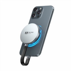 SAN ZANG MASTER Ultradünne 7mm Magnetische Externe SSD 2TB SSD Festplatte Extern Modernes Minimalistisches Design & Hohe Speicherkapazität/Leichtes Aluminiumgehäuse/USB-C Kompatibel mit PC/Laptop Angebot bei HelloDeals