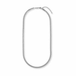 Massi Morino Halskette Herren in Gold, Silber oder Schwarz I Verstellbare Panzerkette ohne Anhänger aus wasserfestem 316L Edelstahl Angebot bei HelloDeals