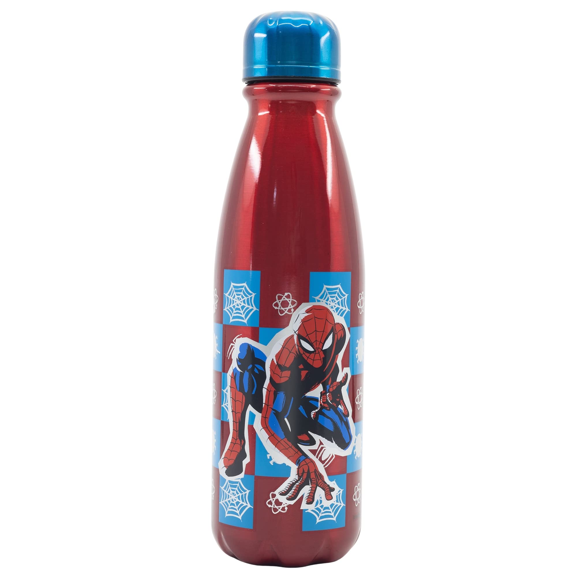 Stor 600ML KINDER ALUMINIUM FLASCHE | SPIDERMAN ARACHNID GRID Angebot bei HelloDeals