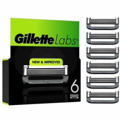 Gillette Labs Rasierklingen für Männer, 6 Original Ersatzklingen, Klingen für Herren Kompatibel mit allen GilletteLabs Rasierern (inkl.Heated Razor) 6 Klingen Angebot bei HelloDeals