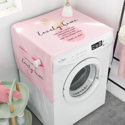 Abdeckung Waschmaschine Decken Waschmaschinen Abdeckungen Waschmaschinenbezug WaschmaschinenüBerzug Auflage Mit Aufbewahrungstasche Rosa Ananas 55 X 140cm Angebot bei HelloDeals