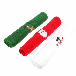 Garneck 3 Stück Weihnachtshandtuch Weihnachts Küchenhandtuch Dekorative Küchentücher Weihnachtstischtuch Weihnachtsdekoration Weihnachts Gästetuch Cartoon Handtuch Dekoratives Angebot bei HelloDeals