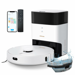 AIRROBO GT21 Saugroboter mit Wischfunktion: Staubsauger Roboter mit 3.5L Absaugstation | LiDAR Navigation | 180Min Laufzeit | Automatischer Entleerung | Starker Saugkraft | App-Steuerung Angebot bei HelloDeals