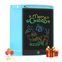 HOMESTEC LCD Schreibtafel 8,5 Zoll, Schreibtafel Buntes Display Kinder Spielzeug für Notieren/Zeichnen, Optimaler Papierersatz, Kinderspielzeug ab 3 Jahre (Blau) Blau 8.5 Zoll Angebot bei HelloDeals