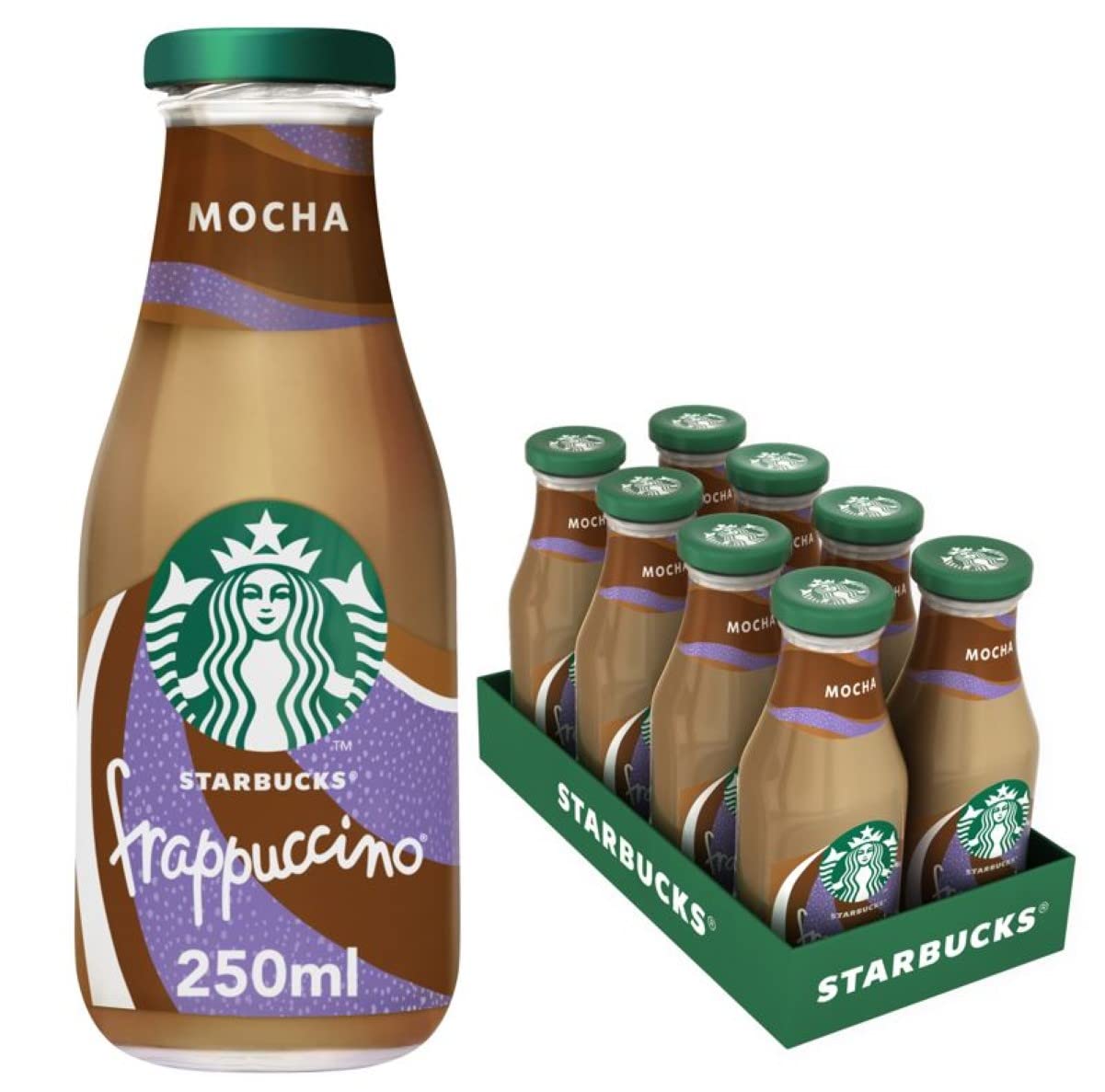 Starbucks Frappucino Mocha Chocolate Eiskaffee (8 x 250ml) Mocha Chocolate 250 ml (8er Pack) Angebot bei HelloDeals