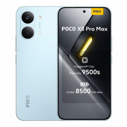 XIAOMI Poco X8 Pro Max Smartphone 12GB+512GB, Dimensity 9500s Prozessor, 8500mAh Akku, Ultra-helles AMOLED-Display, 50MP Light Fusion 600 Hauptkamera mit OIS, Blau, 3 Jahre Garantie POCO X8 Pro Max 12GB+512GB Blau Angebot bei HelloDeals