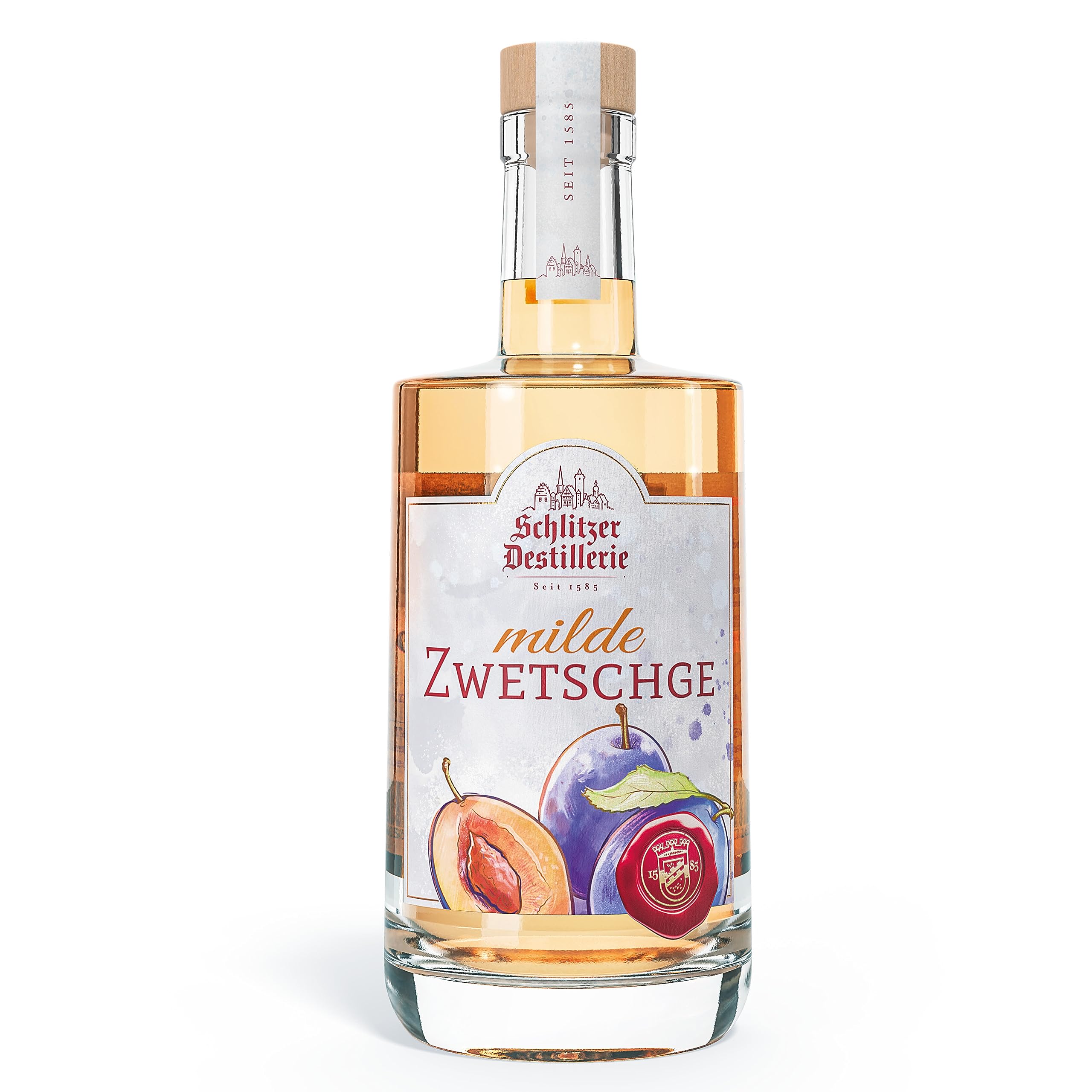 Schlitzer Milde Zwetschge 0,5L – 35% Vol. – Fruchtige Zwetschgen Spirituose – Sanfter Pflaumenschnaps aus Deutschland – Premium Obstgenuss Zwetschge 0,5 Liter Angebot bei HelloDeals