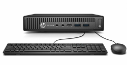 HP Prodesk 600 G2 Mini-Desktop-PC, Intel Core i5-6500, 8 GB RAM, 256 GB SSD, US-Tastatur, WiFi, Bluetooth, Windows 11 Pro (Generalüberholt) Angebot bei HelloDeals