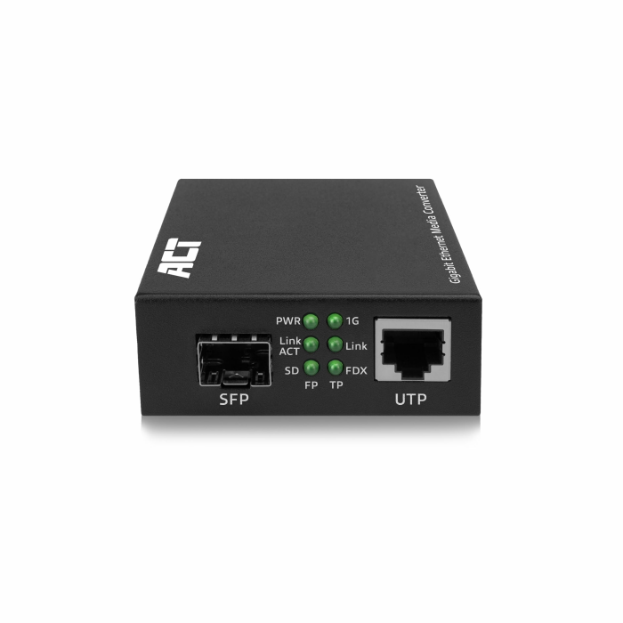 ACT Gigabit Ethernet Medienkonverter Glasfaser, Entspricht dem Standard 802.3ab, Multi Mode, Single Mode SFP+ - AC4451 Angebot bei HelloDeals