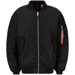 ALPHA INDUSTRIES Damen Alpha Industries Ma-1 Core Wmn Bomberjacke für Herren Bomberjacke (1er Pack) M-L Schwarz Angebot bei HelloDeals