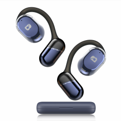 OPENBEAT 1 Open Ear Bluetooth 5.3 Kabellose Kopfhörer，50H+ Wiedergabe, leistungsstarker 16,5-mm-Titantreiber, IPX5 wasserdicht, 4-Mic ENC, Komfort und Hörschutz(Blau) Angebot bei HelloDeals