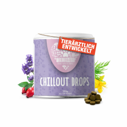 TIERLIEBHABER - Chillout Drops 350 g (ca. 150 Drops) Sanfte Beruhigung für Hunde – Natürliche Beruhigungshilfe & Anti-Stress Leckerli Hund – Für mehr Gelassenheit bei Silvester, Autofahrt & Alltag Chillout Drops 350 g (1er Pack) Angebot bei HelloDeals
