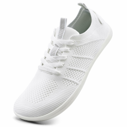 IceUnicorn Breite Barfuss Schuhe Damen Barfußschuhe Leichte Zero-Drop Atmungsaktiv Unisex Herren Minimalistische Outdoor 37 EU Weit 555weiß Angebot bei HelloDeals