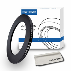 67mm auf 49mm Objektivadapter Ring,Step-Down-Ring Filter Adapter Kompatibel mit Allen 67mm Objektiven mit 49mm UV ND CPL Filter +1pcs Objektivreinigungstuch 67mm-49mm Angebot bei HelloDeals