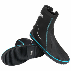 Neoprenschuhe, 5mm Neoprenschuhe für Herren Damen, Tauchschuhe mit Rutschfester Gummisohle, Neopren Schwimmschuhe, zum Schnorcheln, Gerätetauchen, Surfen, Rafting,Strand, Volleyball 5mm Schwarz Aqua 44/45 EU Angebot bei HelloDeals