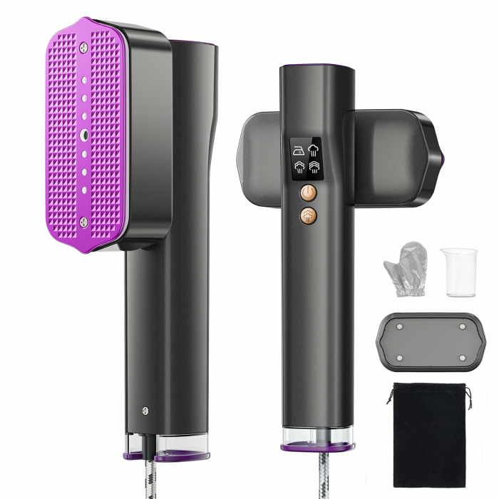 VIWAVE Steamer Dampfglätter 1200 W, 100–240 V Dual-Spannung-Reisebügeleisen, 15S Schnellaufheizung, 2-in-1-Steamer Reise mit 4 Modi, LED-Anzeige, Tragbarer Dampfglätter für Geschäftsreisen & Hause Angebot bei HelloDeals