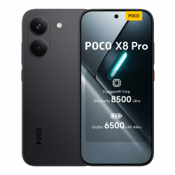 XIAOMI Poco X8 Pro Smartphone 12GB+512GB, Dimensity 8500-Ultra Prozessor, 6500mAh Akku, Ultra-helles AMOLED Display, 50MP Sony IMX882 Hauptkamera mit OIS, Schwarz, 3 Jahre Garantie POCO X8 Pro 12GB+512GB Schwarz Angebot bei HelloDeals