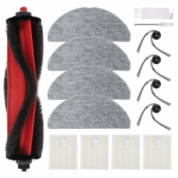 Q7M5 Zubehör Ersatz für Roborock Q7 M5/Q7 M5+, Q7 L5/Q7 L5+ Saugroboter, 1 Hauptbürste, 4 Filter, 4 Seitenbürsten, 4 Mopp Wischtücher Q7M5/L5 Zubehör Angebot bei HelloDeals