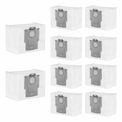 10 Stück Staubbeutel für Roborock Q7 L5+/Q10 S5+/Q10 X5+/Q5 Pro+/Q5+/Q5 Max +/S8 Pro Ultra/S7 MaxV Ultra/S7 Pro Ultra/Q8 Max+/S8+/Q7+/Q7 Max+, 3L Staubsaugerbeutel große Kapazität für Staubsauger Angebot bei HelloDeals