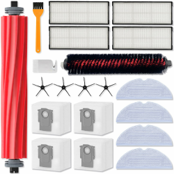 20 Stück Zubehör Für Roborock S7 Maxv Ultra, Ersatzteile Für Roborock S7 Zubehörset Pro Ultra, 1 Hauptbürste, 1 Selbstreinigende Bürste, 4 Wischtücher, 4 Filter, 4 Seitenbürsten, 4 Staubbeutel Angebot bei HelloDeals
