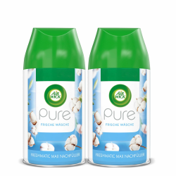 Air Wick Freshmatic Max Raumspray DUO PURE – Nachfüller für den Air Wick Freshmatic Max – Duft: Frische Wäsche – 2 x 250 ml Nachfüller Angebot bei HelloDeals