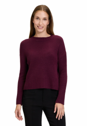 Cartoon Damen Strickpullover mit Rundhalsausschnitt 42 Purple Potion Angebot bei HelloDeals