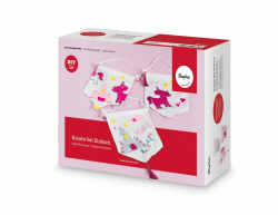 Rayher 53995000 Kreativ Set Einhorn Kindergeburtstag Bastelpackung, für acht Wimpel mit Einhorn und pinkfarbenen Deko-Elementen, Mit viel Spaß wird geschnitten, gemalt und geklebt Angebot bei HelloDeals