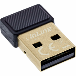 InLine Bluetooth 5.3 USB Adapter, treiberlos Plug-and-Play, bis zu 20m Reichweite, Realtek-Chipsatz, unterstützt A2DP PAN HFP, für Windows 8.1 10 11, 41322B Angebot bei HelloDeals