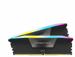 CORSAIR Vengeance RGB DDR5 RAM 32GB (2x16GB) 6000MHz CL38 Intel XMP iCUE Kompatibler Computerspeicher - Schwarz (CMH32GX5M2B6000C38) Angebot bei HelloDeals
