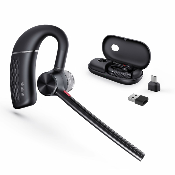 Yealink BH71 Pro Bluetooth Headset with USB Dongle, Teams Certified, 4 Noise Cancelling Microphone, Fit for Computer Laptops, Wireless Earpiece for Trucker Business Office Work BH71 Pro USB-C/A Angebot bei HelloDeals