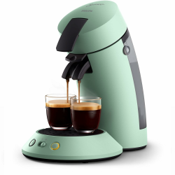 Philips Senseo Original Plus Kaffeepadsmaschine, Kaffeestärkeauswahl, Coffee Boost Technologie, Recycling-Kunststoff, Wüsten Grün (CSA210/80) Compact, 5 cups Wüsten Grün Angebot bei HelloDeals