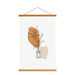 B1 Posterleiste Posterschiene Posterleisten 76CM, Magnet Magnetische Holz Poster Aufhänger Halter Rahmen Leisten Bilder Bild Bilderleiste Bilderrahmen (76cm, Teak) Teak 76cm,1 Packung Angebot bei HelloDeals