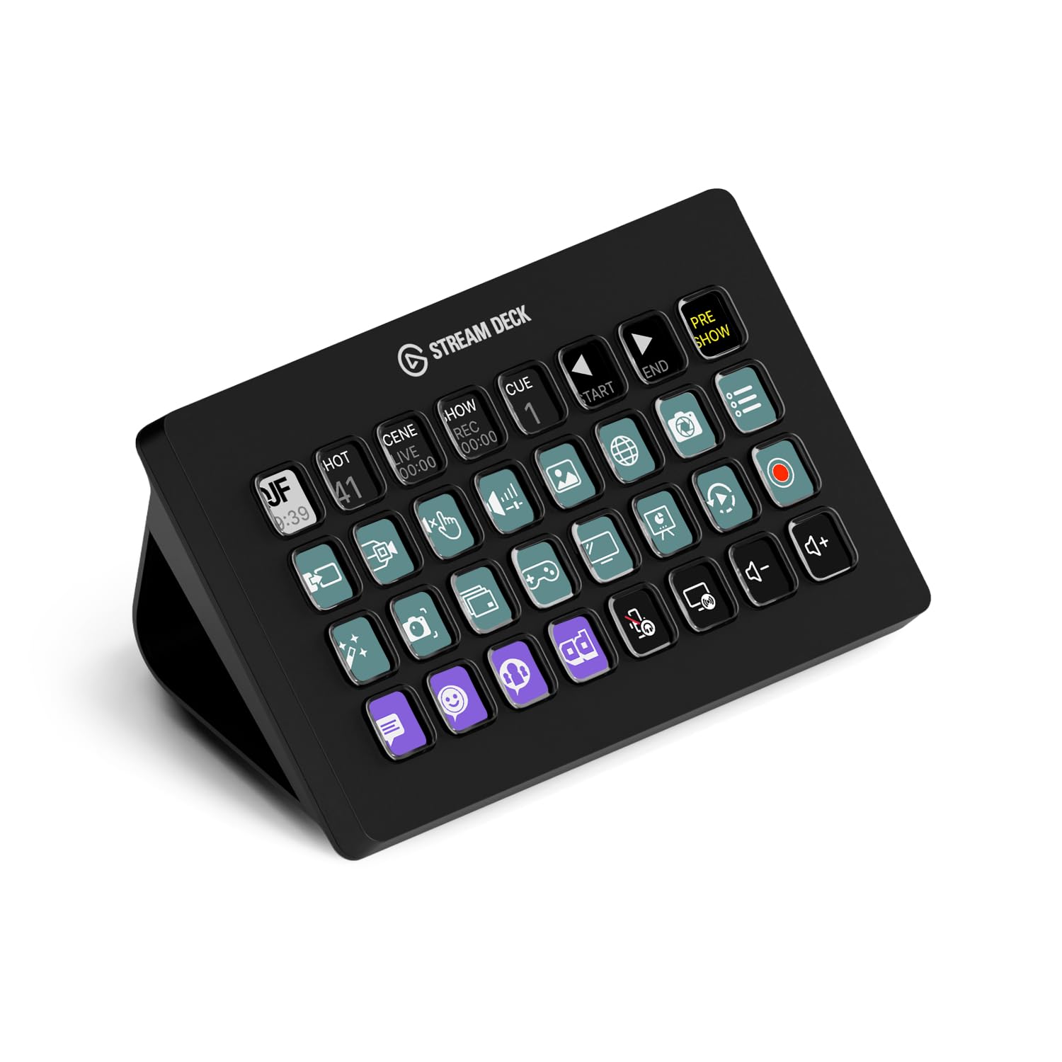 Elgato Stream Deck XL – erweiterter Studio-Controller, 32 Makrotasten, auslösen von Aktion in Apps und Software wie OBS, Twitch, YouTube und anderen, für Mac und PC Angebot bei HelloDeals