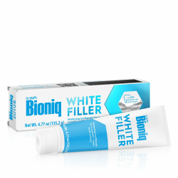 Bioniq® White Filler Zahnpasta, 100 ml – Sanfte Whitening-Zahncreme mit Hydroxylapatit, schützt und stärkt den Zahnschmelz, für glatte und weiße Zähne, entfernt Verfärbungen schonend, ohne Fluorid 100 ml (1er Pack) Angebot bei HelloDeals