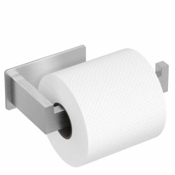 Auxmir Toilettenpapierhalter ohne Bohren, Klopapierhalter Selbstklebend, Edelstahl Klorollenhalter mit Kleber, WC Rollenhalter Papier Halterung für Küche Badzimmer Toilette, Modern, Silber 1 Pack - Silber Angebot bei HelloDeals