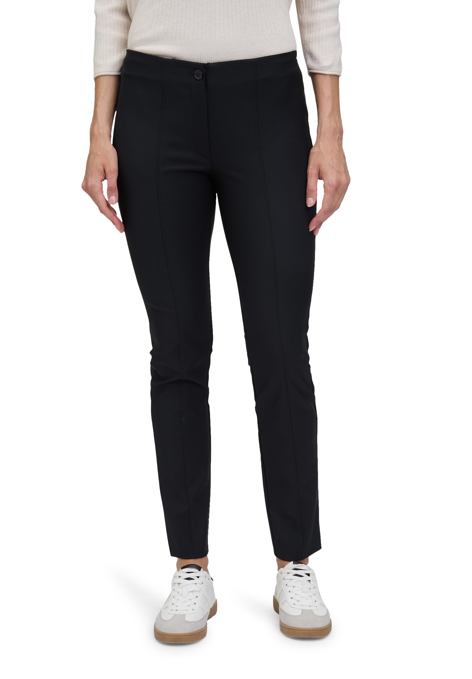 Betty Barclay Damen Businesshose Slim Fit 36W Schwarz Angebot bei HelloDeals