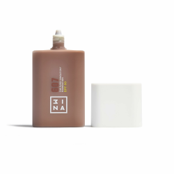 3INA MAKEUP - The Every Single Day Foundation SPF 50 607 - Dunkler Neutralton Foundation mit LSF 50 und 2% Niacinamid - Leichter bis mittlerer Deckkraft - Vegan - Cruelty Free Angebot bei HelloDeals