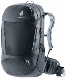 deuter Trans Alpine 30 Fahrradrucksack (Modell 2024) Schwarz Angebot bei HelloDeals