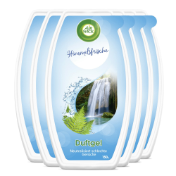Air Wick Duftgel – Klassisches Duftgel mit leichtem Duft nach frischem Frühling – Duft: Himmelsfrische – 6 x 150g 20 ml (6er Pack) Himmelsfrische Angebot bei HelloDeals