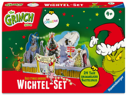 Ravensburger BeCreative Wichtelset Grinch - Bastelset für Kinder ab 4 Jahren, Wichteltür-Set & Wichtelstreiche für Mädchen und Jungen, Wichtelhaus - 12028009 Angebot bei HelloDeals