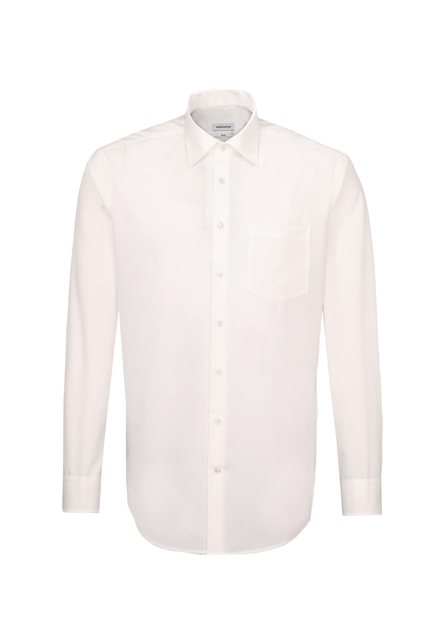 Seidensticker Herren Business-Hemd - Regular Fit - Bügelfrei- Kent-Kragen - Langarm - 100% Baumwolle 43 Ecru(001000) Angebot bei HelloDeals