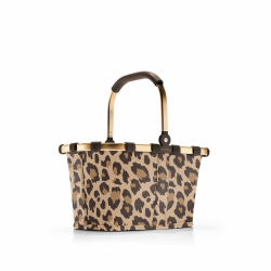 reisenthel carrybag XS – Stabiler Einkaufskorb XS format mit praktischer Innentasche – Elegantes und wasserabweisendes Design Leo Macchiato Angebot bei HelloDeals