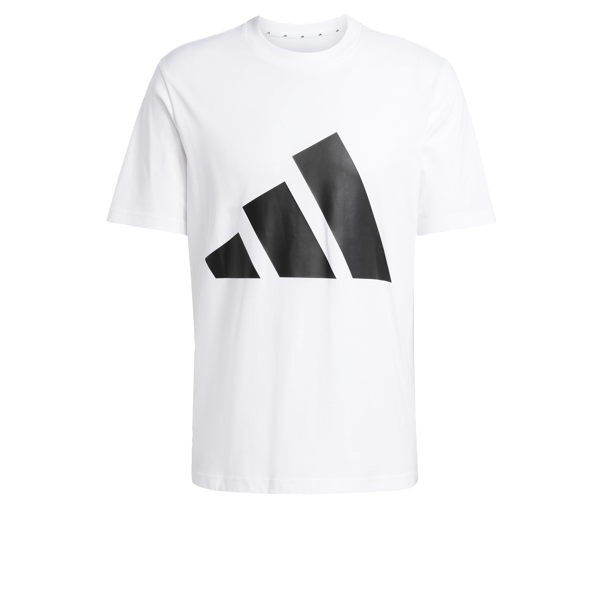 Adidas Herren Essentials Big Logo Single Jersey Tee T-Shirt XL White / Black Angebot bei HelloDeals