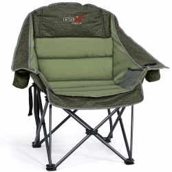 Übergroßer Campingstuhl Klappbar, Faltbarer Camping Sessel Gepolstert, Klappstuhl Camping, Anglerstuhl, bis 227 kg Belastbar, Grün Upgrade Grün Angebot bei HelloDeals