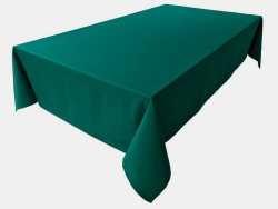 Hochwertige Tischdecke Tischwäsche aus 100% Baumwolle Kollektion Konzept, Farbe & Größe wählbar (Tischdecke - 100x100cm, Tannengrün) Rechteckig 100 x 100 cm (Rechteckig) Grün Angebot bei HelloDeals