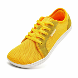 HOBIBEAR Unisex Breite Barfuss Schuhe Damen Herren Barfußschuhe Minimalistische Outdoor Trail Running Walking Schuhe 45 EU Weit Gelb Angebot bei HelloDeals