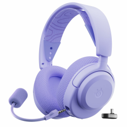 SteelSeries Arctis Nova 3P Wireless - PS5 Headset & PC Gaming Headset – App-Steuerung – 40 Std. Akku – Neodym-Magnet-Treiber – 2,4 GHz/Bluetooth – Abnehmbares Mikrofon – Für PS5, PC, Switch - Lavendel Nova Lavendel Angebot bei HelloDeals