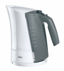 Braun Household Braun Multiquik 3 WK 300 | Wasserkocher mit Automatischer Abschaltung | Schnellkochsystem | 1,7 Liter | Herausnehmbarer Kalkfilter | 2200 Watt | weiß, Einheitsgröße Angebot bei HelloDeals