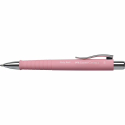 Faber-Castell 241127 - Kugelschreiber Poly Ball XB, rosé, 1 Stück, mit auswechselbarer Mine, dokumentenecht 1 stück (1er Pack) rose Angebot bei HelloDeals