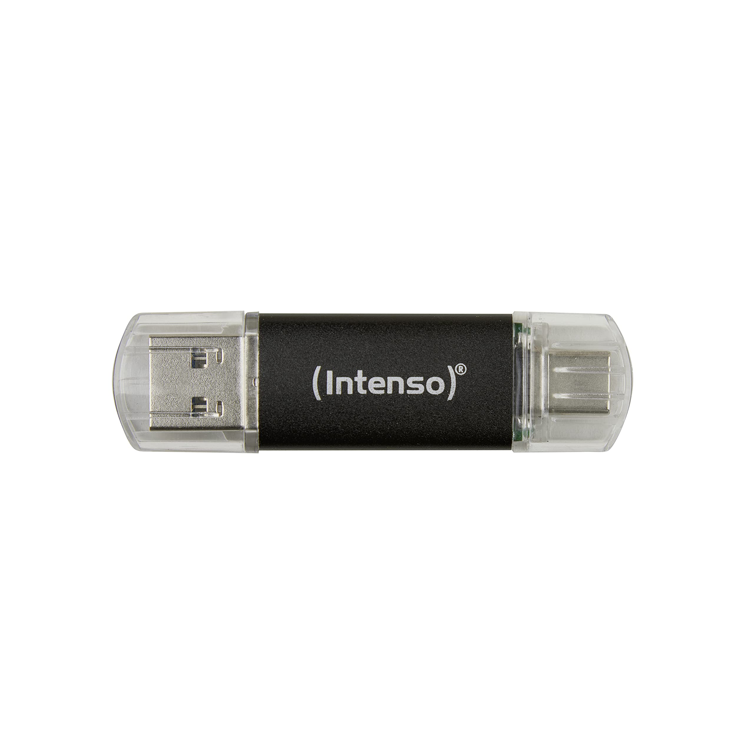 Intenso Twist Line 64 GB, Dual USB-Stick 3.2 Gen 1x1, USB-C und USB-A, 70MB/s, Anthrazit Angebot bei HelloDeals